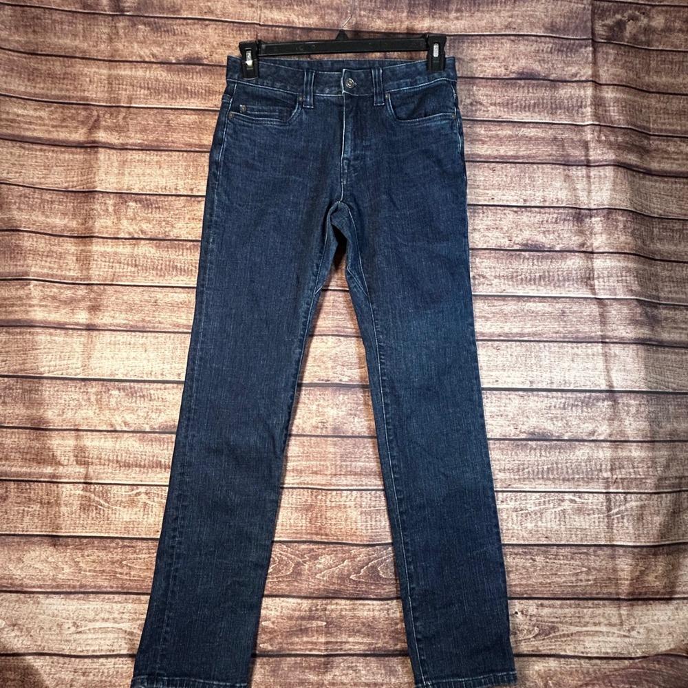 Prana Men Hillgard 28x30 Slim Fit Jeans Dark Organic Cotton Stretch Denim
